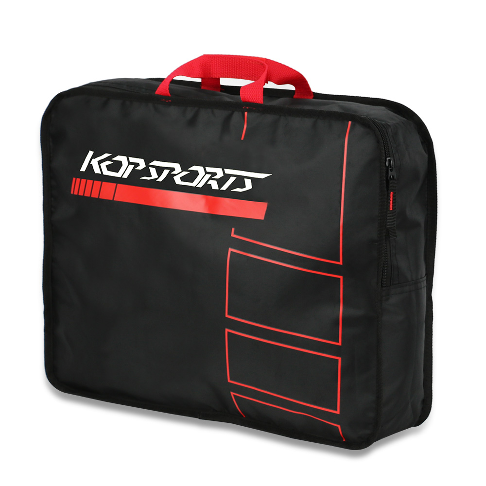 KOP OEM Wholesale Water Resistant Motorcycle Karting Auto Racing Gear Storage Tote Bag for Tour Game Travel with Custom Design