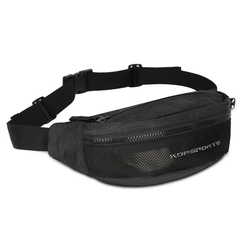 KOP OEM High Quality Customized Wholesale Unisex Fanny Pack for Training & Travel with Multi-compartments