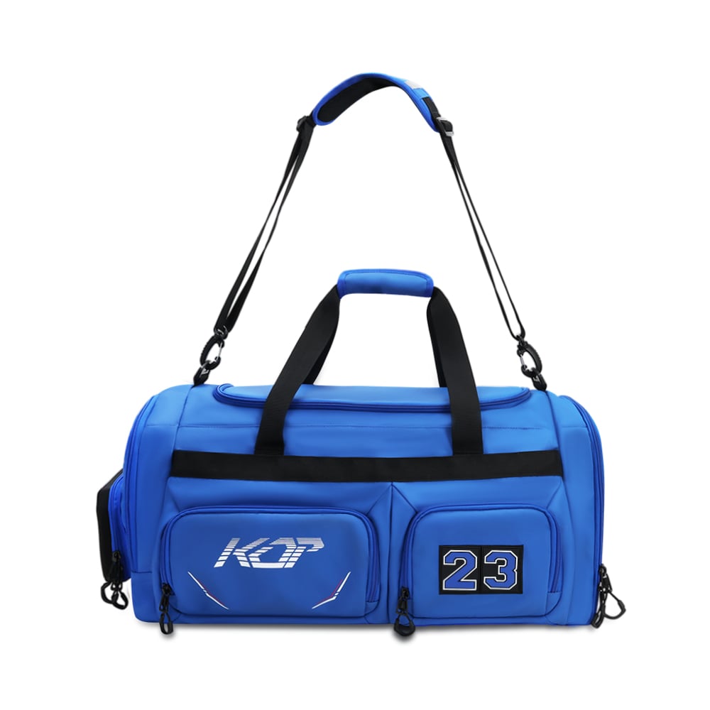 KOP OEM New Arrival Pro Style Elite Football Soccer Basketball Duffel Bag for Player with Large Compartment and Team Custom Logo