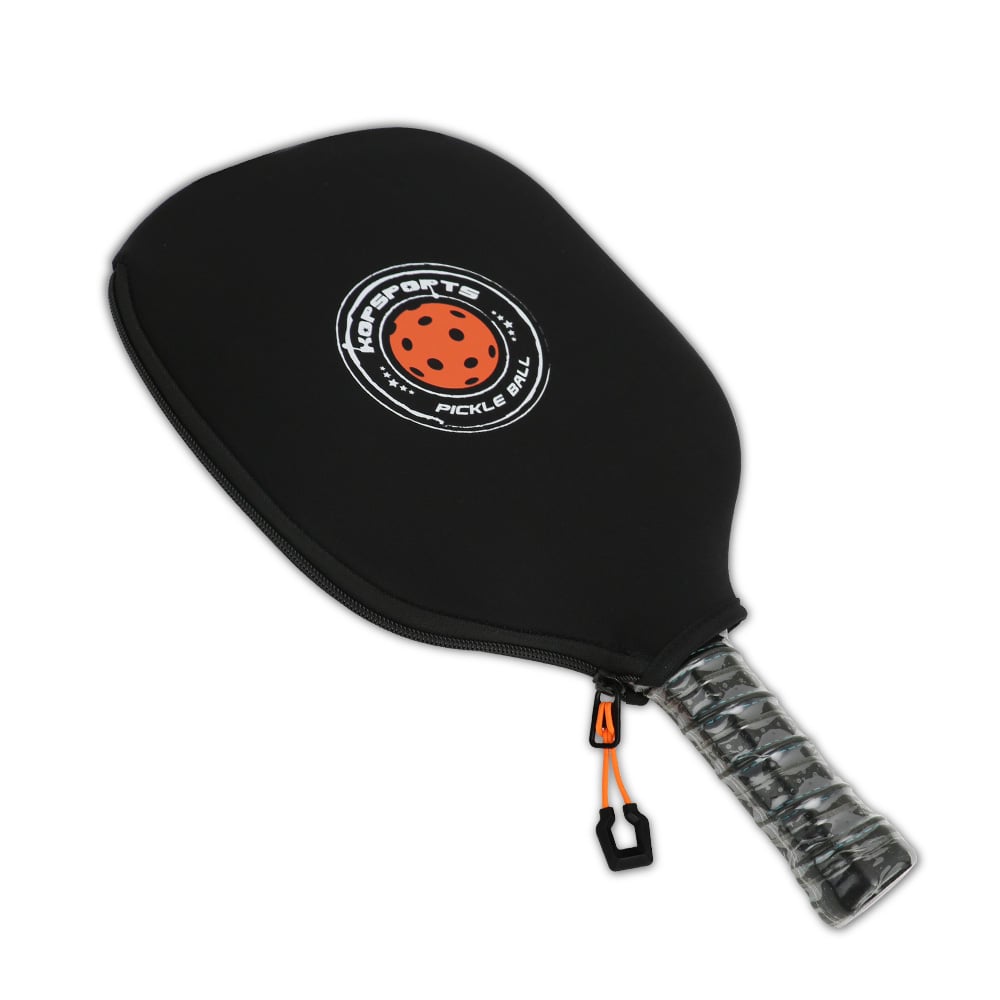 KOP OEM Wholesale Custom New Design Black Pickleball Paddle Cover Bag with Neoprene Fabric