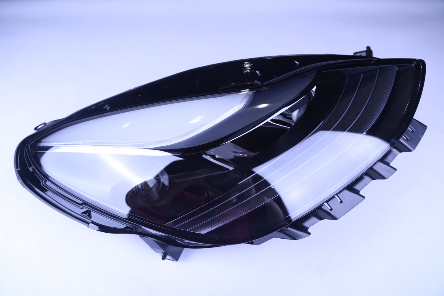 Kompletna zestaw kloszy reflektorów LED do Model 3 i Model Y, oryginalne numery części OE 1514952-00-D, 1514952-00-E, 1514952-10-E, zastępcze oświetlenie samochodowe