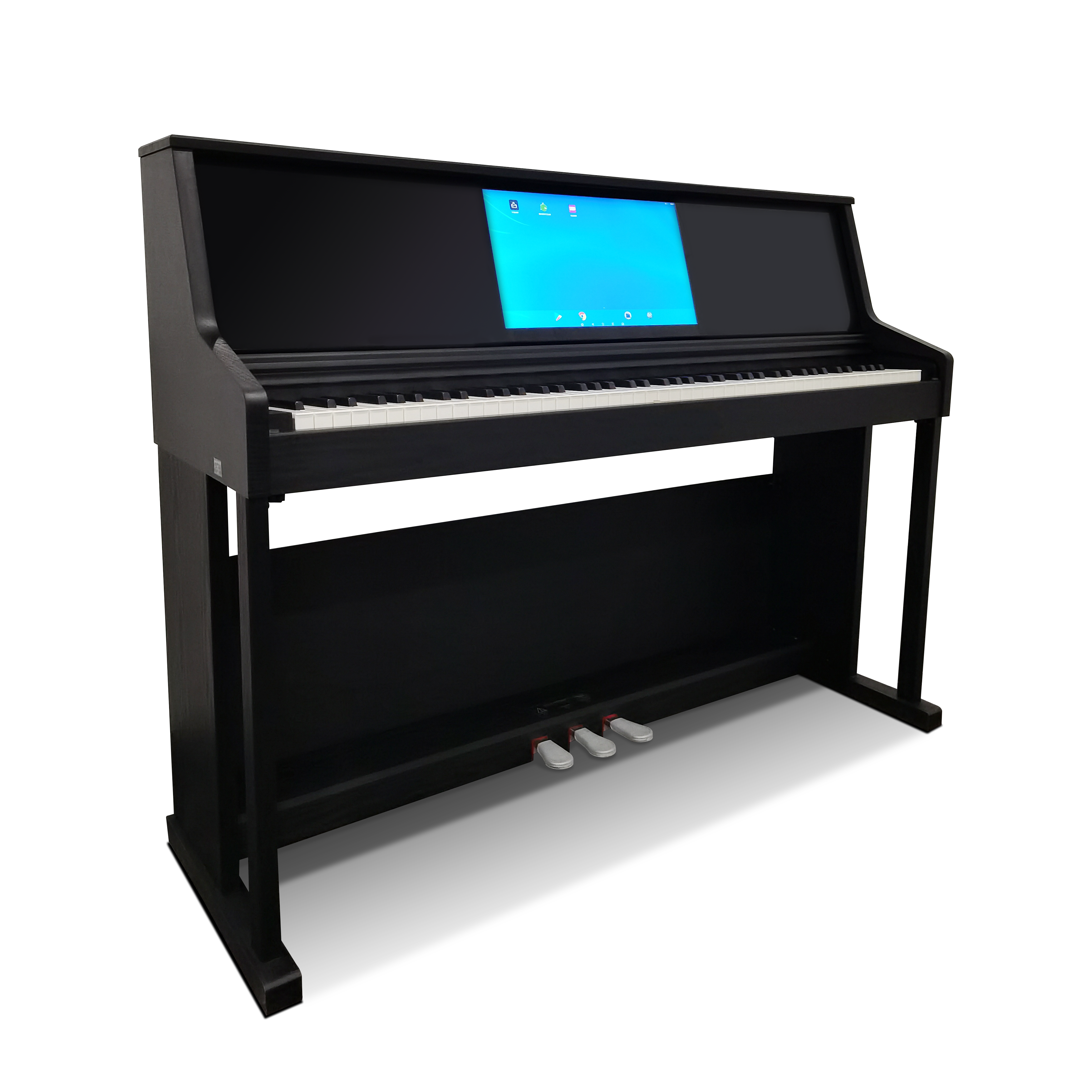 Digital pianos with high - def displays? A visual treat!