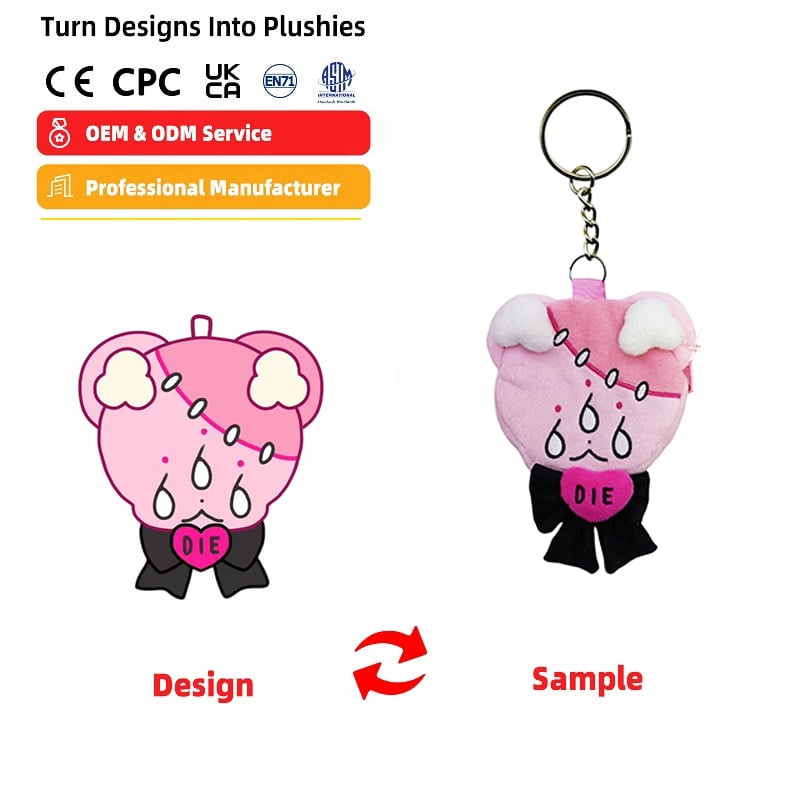 How to choose the right plush toy keyring for gifts?