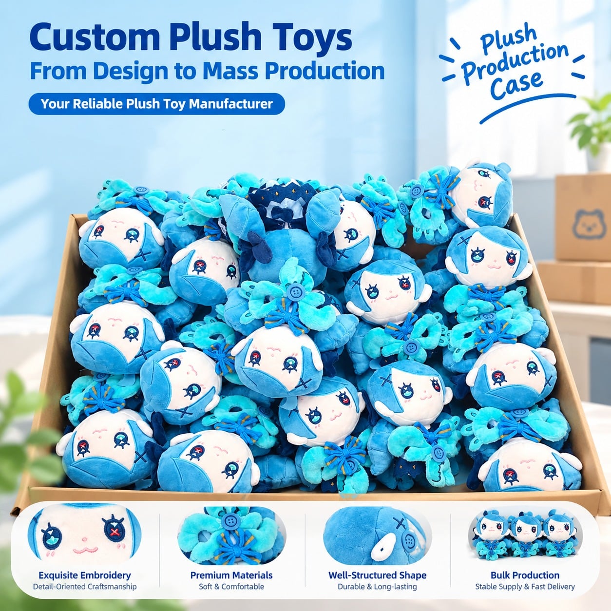 Artist IP Development Case-From Character Design to Custom Plush