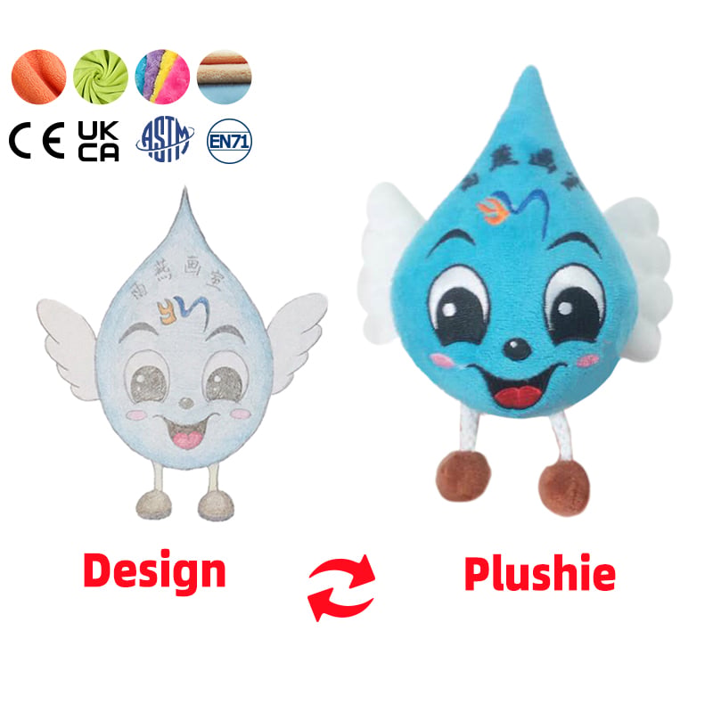How do plush toy keyrings help express personal style?
