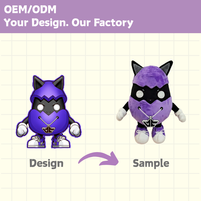 Custom Plush Doll Manufacturer | OEM Brand Mascot Plush Toys with 7-Day Sample Development & Custom Fabric Options