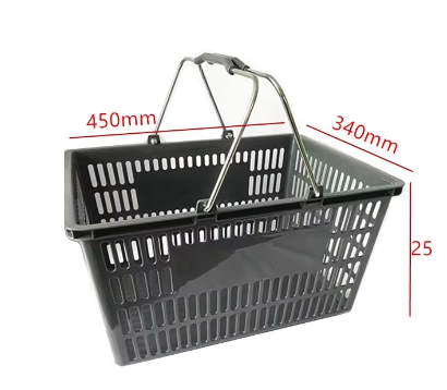 The Convenience of Shopping Baskets with Wheels for Customers
