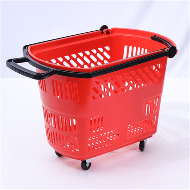 How does a child shopping cart improve family shopping experiences in stores?