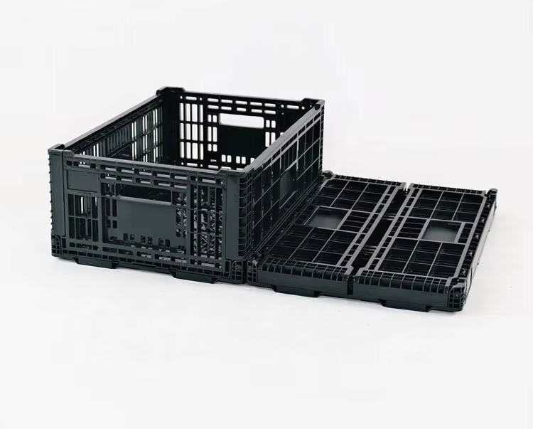 Why do businesses choose folding crate solutions for transportation efficiency?