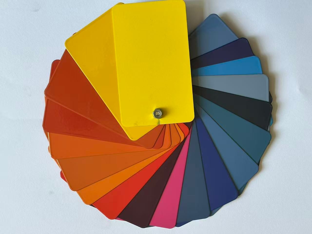 How does epoxy powder contribute to durable finishes in manufacturing?