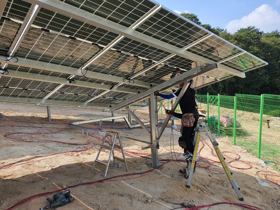 Corea del Sud Sistema solare a terra da 3,6 MW