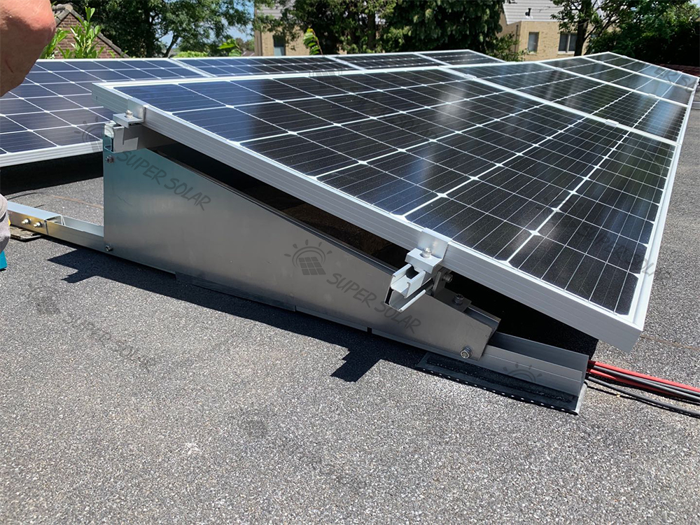 Paesi Bassi 3,78 kW Sistema solare a tetto piatto