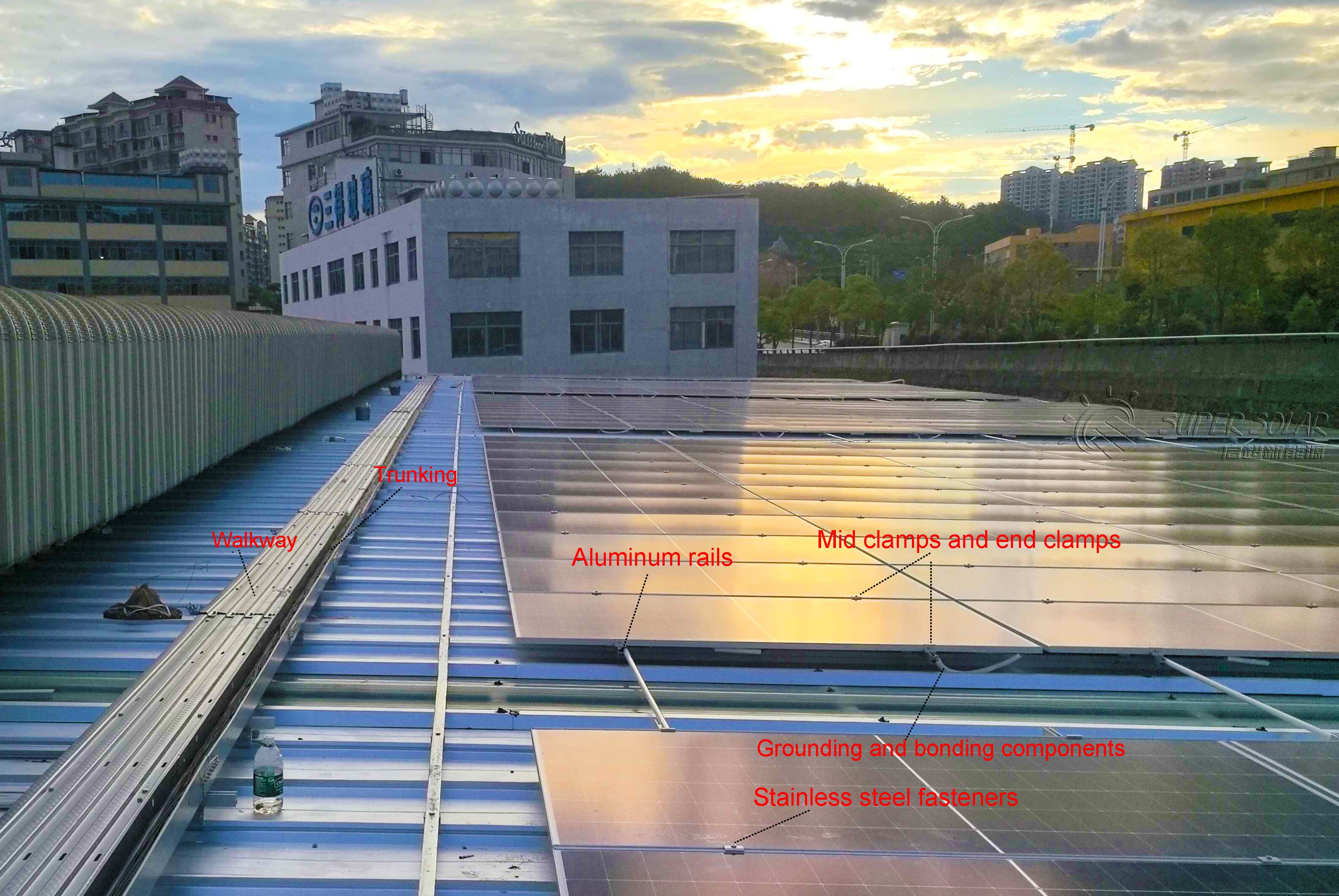 Metal Roof Solar Mounting System