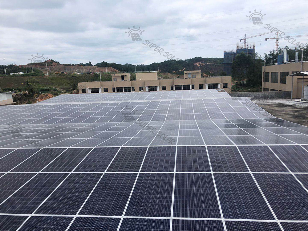 China 160KW Sistema solar terrestre