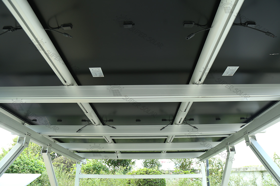 waterproof solar carport