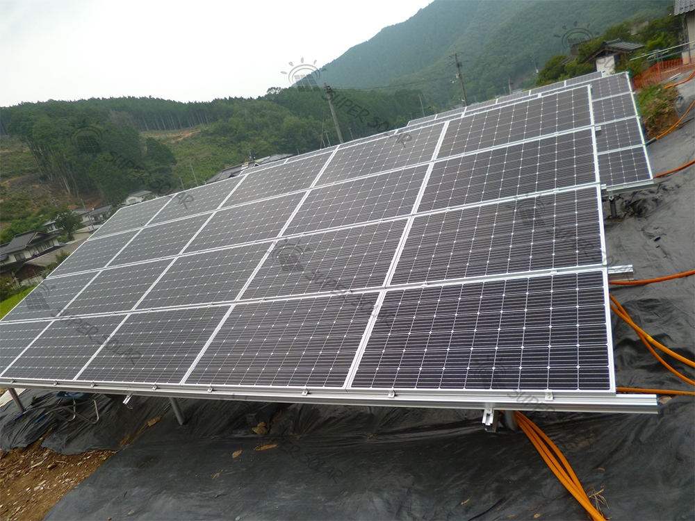 Países Baixos 2,7KW Sistema solar para telhado