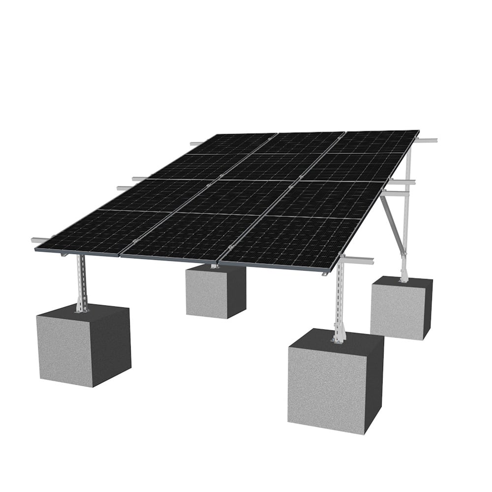 ZAM stalowy stojak solarny do montażu na ziemi