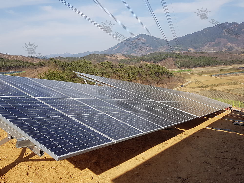 South Korea  500KW  Distributed ground photovoltaic power station
