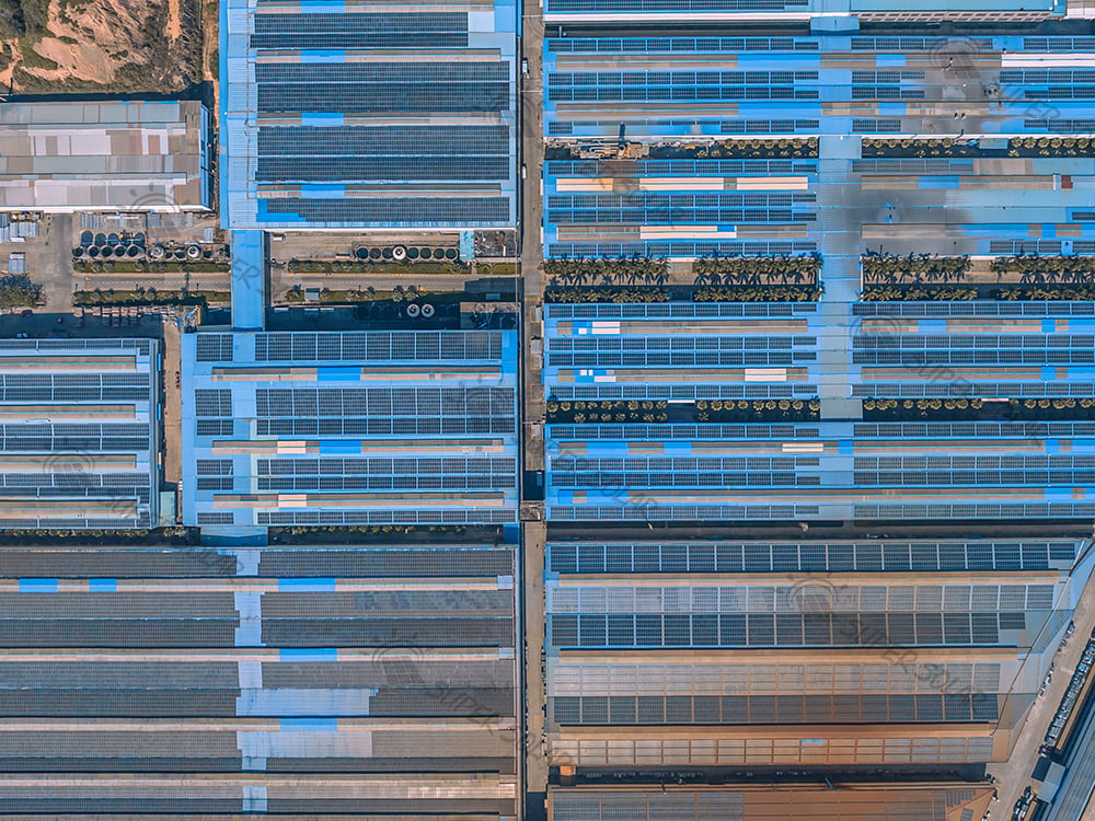 China 11MW Metall-Dach Solaranlage
