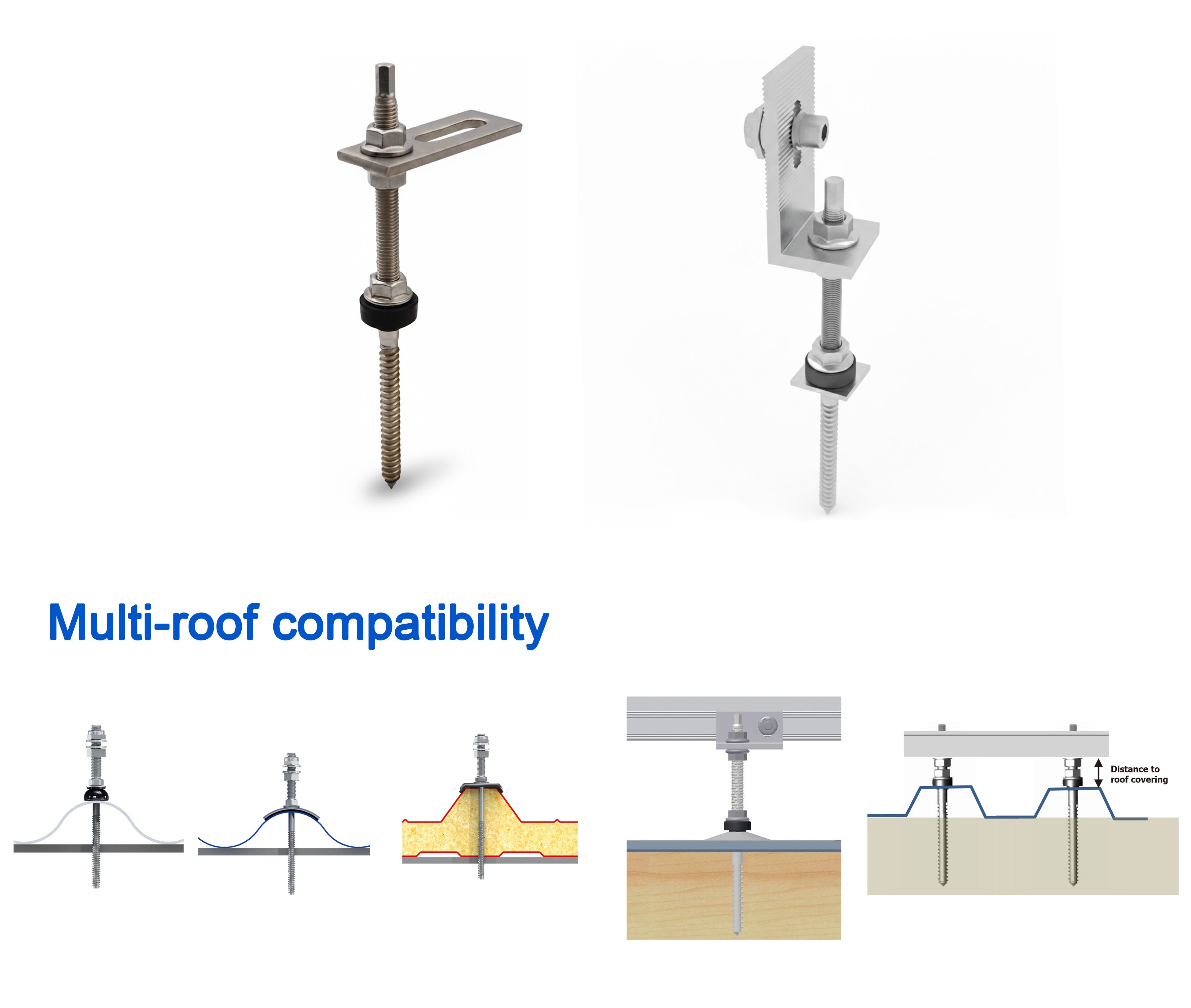 hanger bolt solar mounts