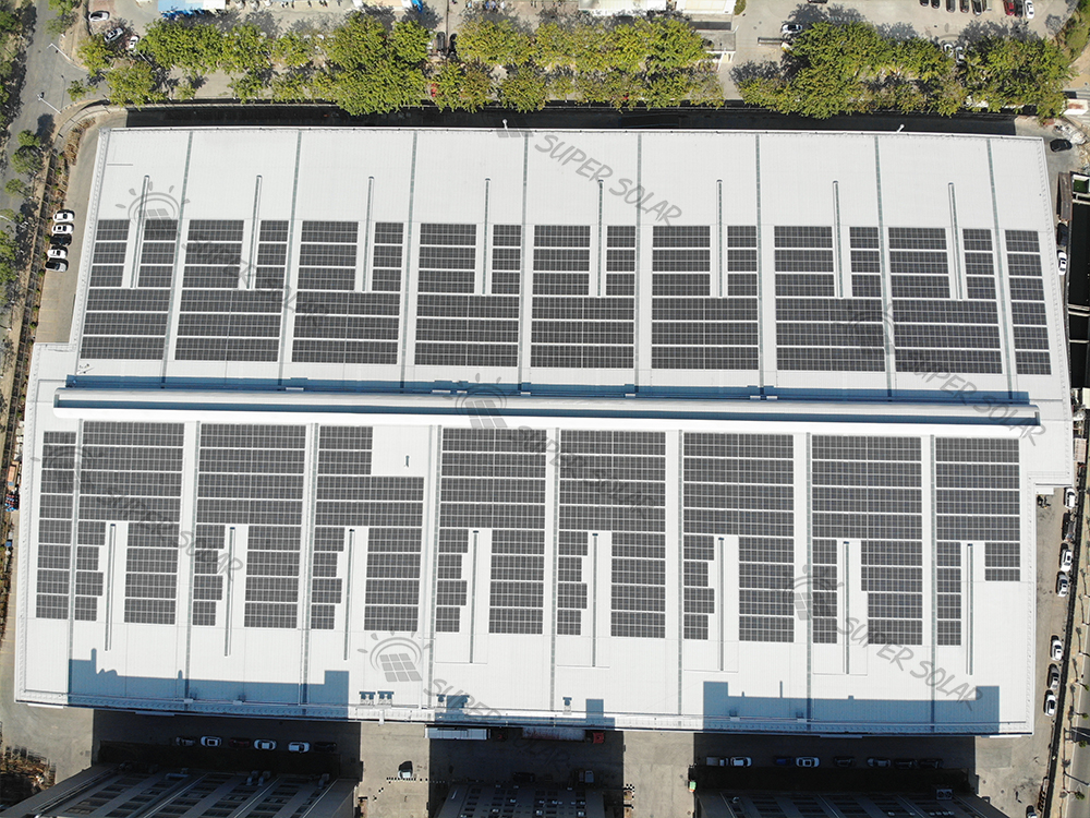 China 2 MW Solarenergiesystem für Metalldächer