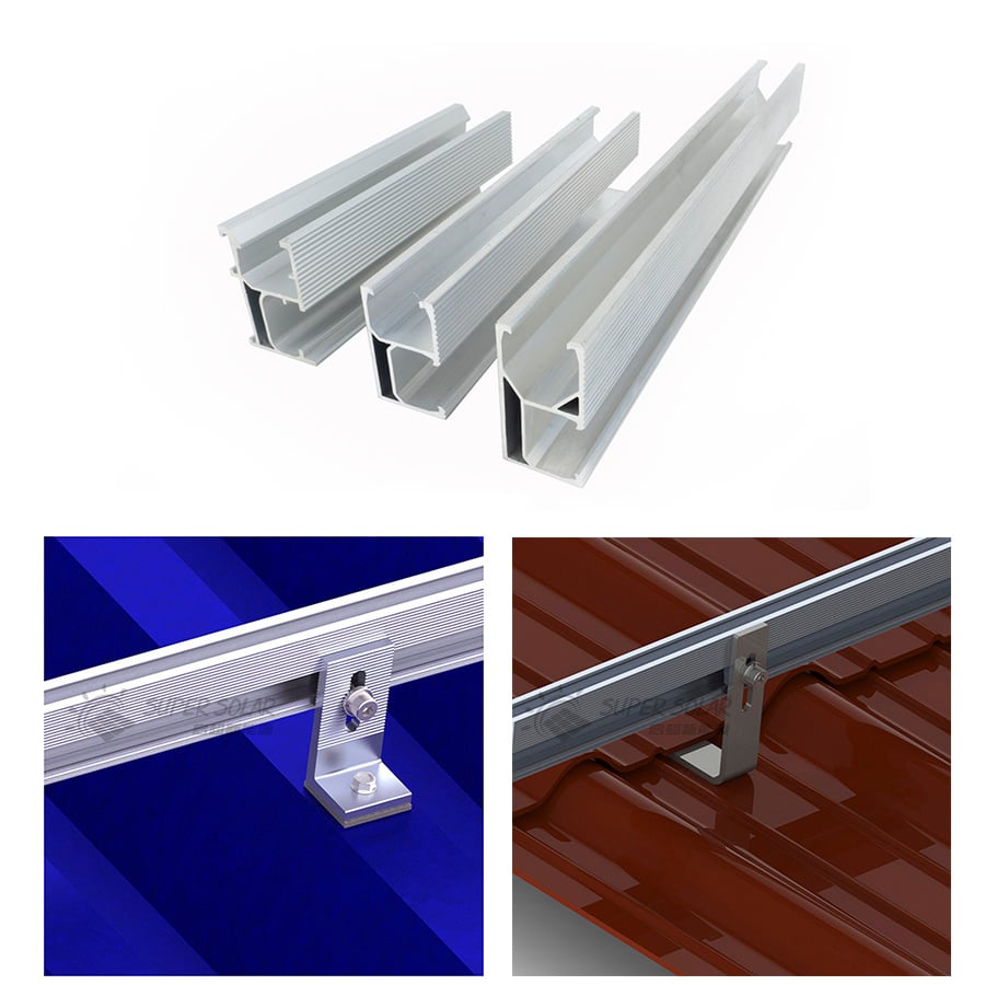 Rail de montage solaire