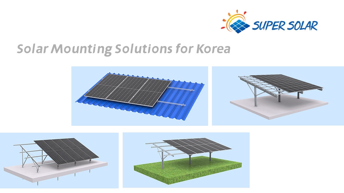 solar mounting solution Korea