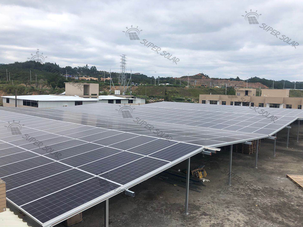 China 160KW Sistema solar terrestre