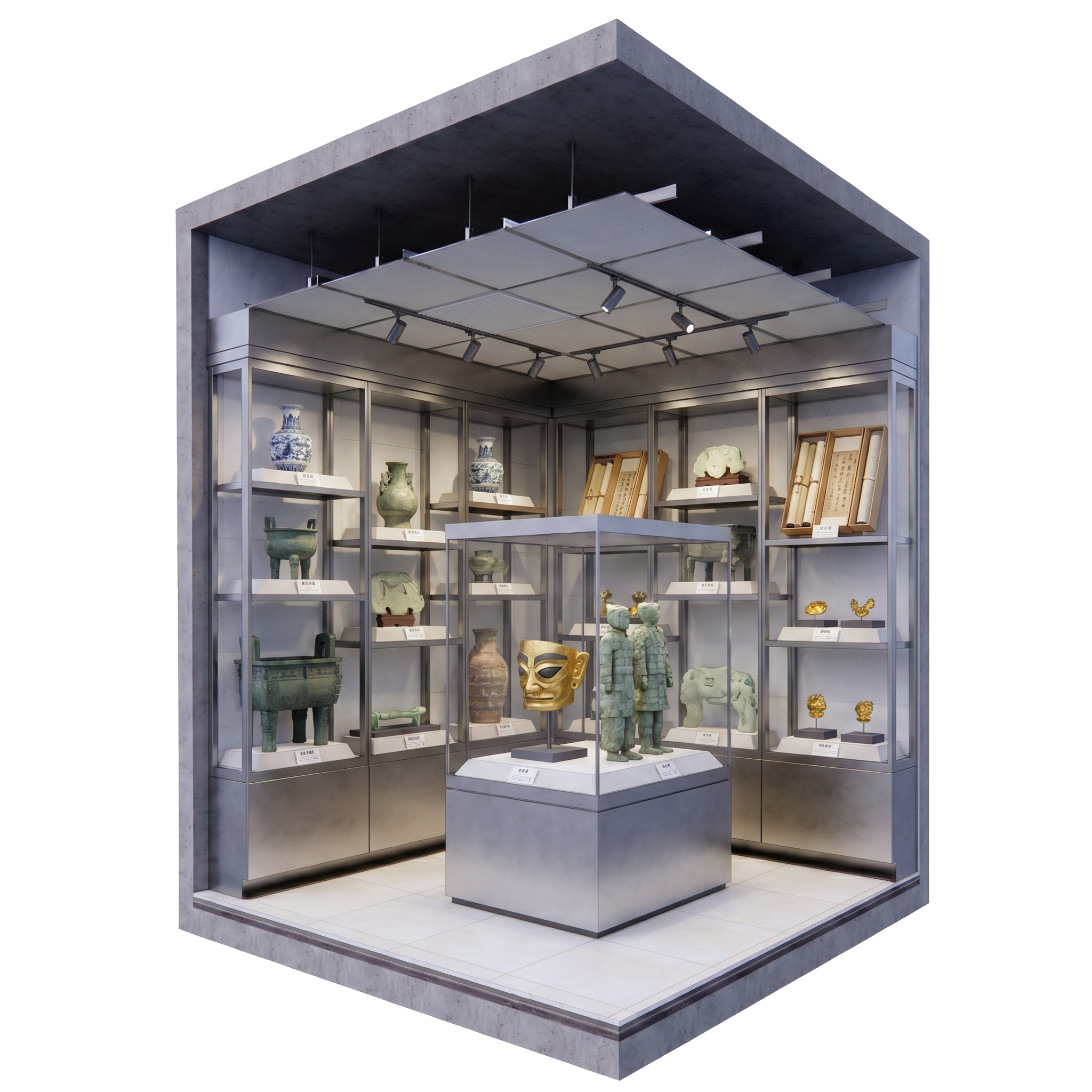 Moisture-sensitive material warehouse