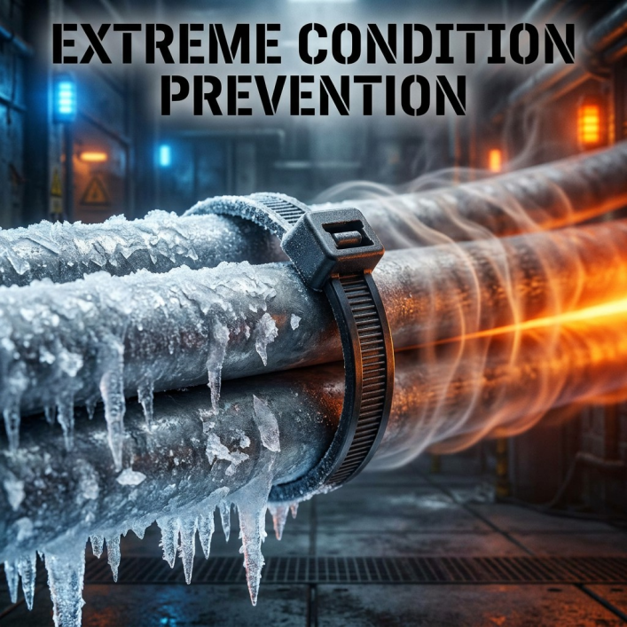 Preventing Cable Failure: The Role of Temperature-Resistant Ties in Critical Systems TDK Settings