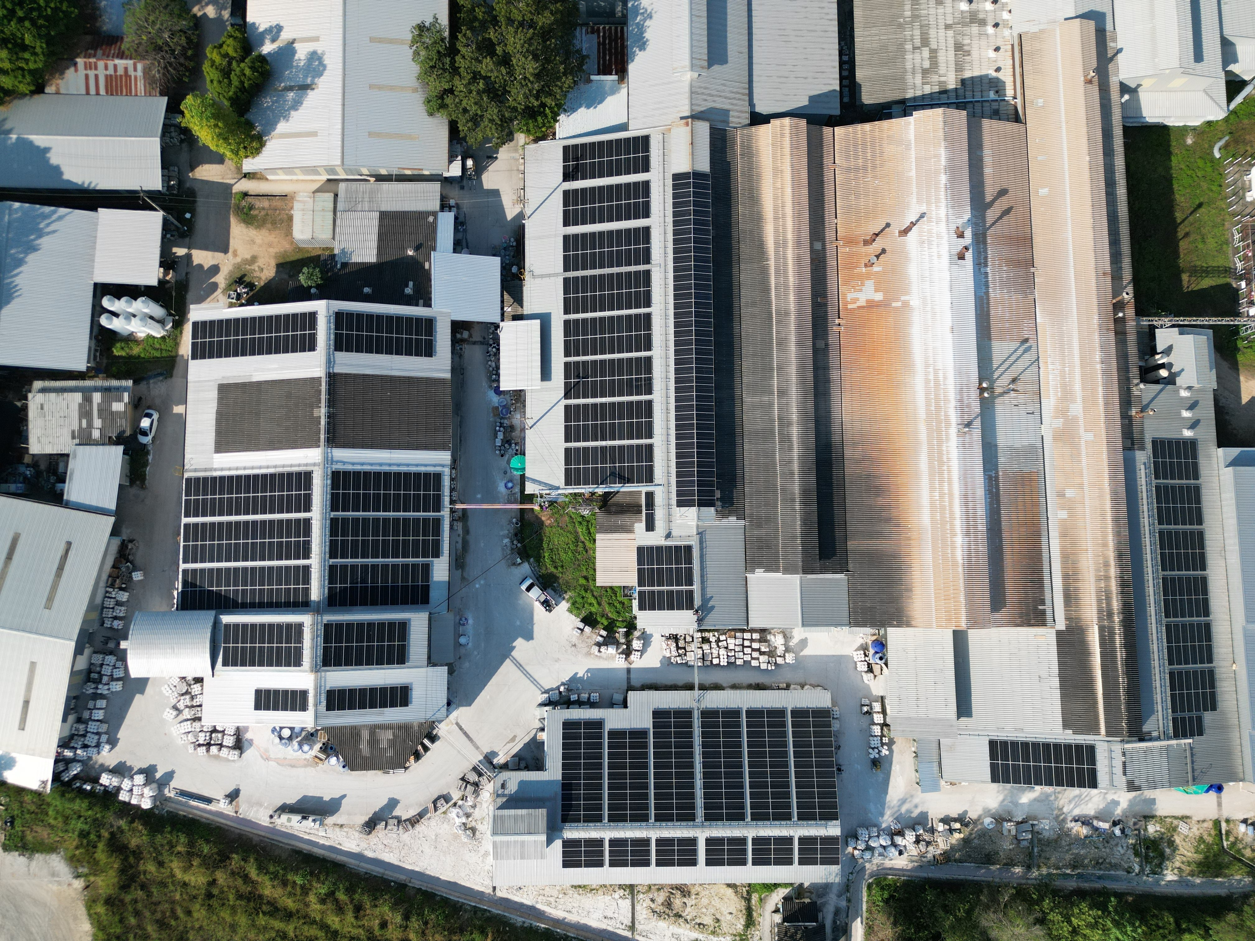 Fábrica de Cerâmica – Projeto Fotovoltaico de 407,67 kW em Lampang, Tailândia