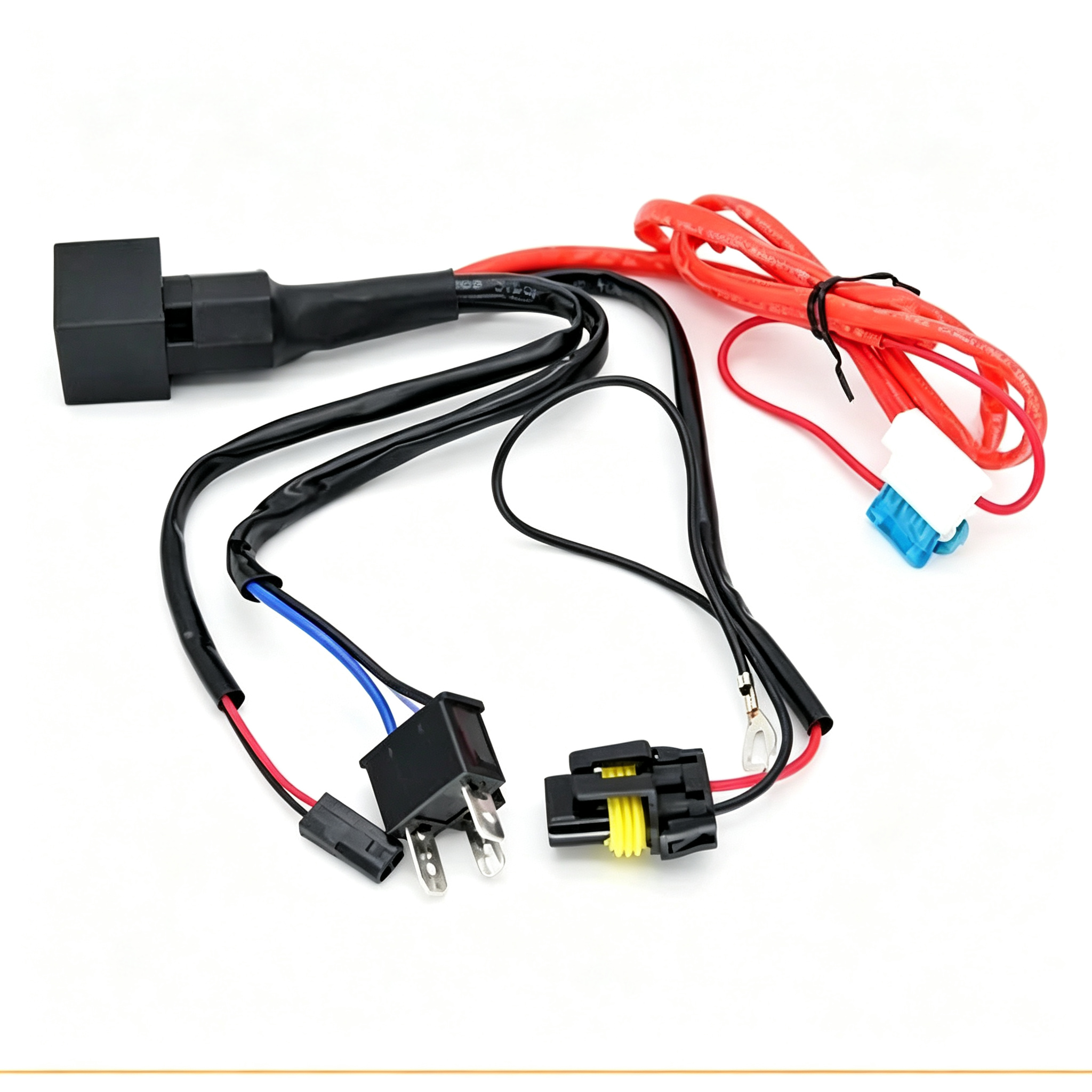 Premium Motorcycle Fog Light Wiring Harness for Enhanced Visibility and Safety