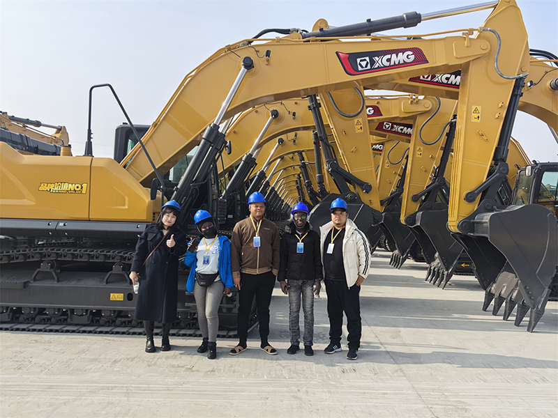 Spot inspection on the XE215C excavator to be delivered soon
