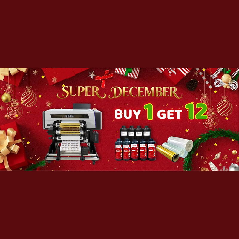 Expert-Engineered for Your Success: The A2 UV DTF Christmas Bundle from a 20-Year Industry Leader