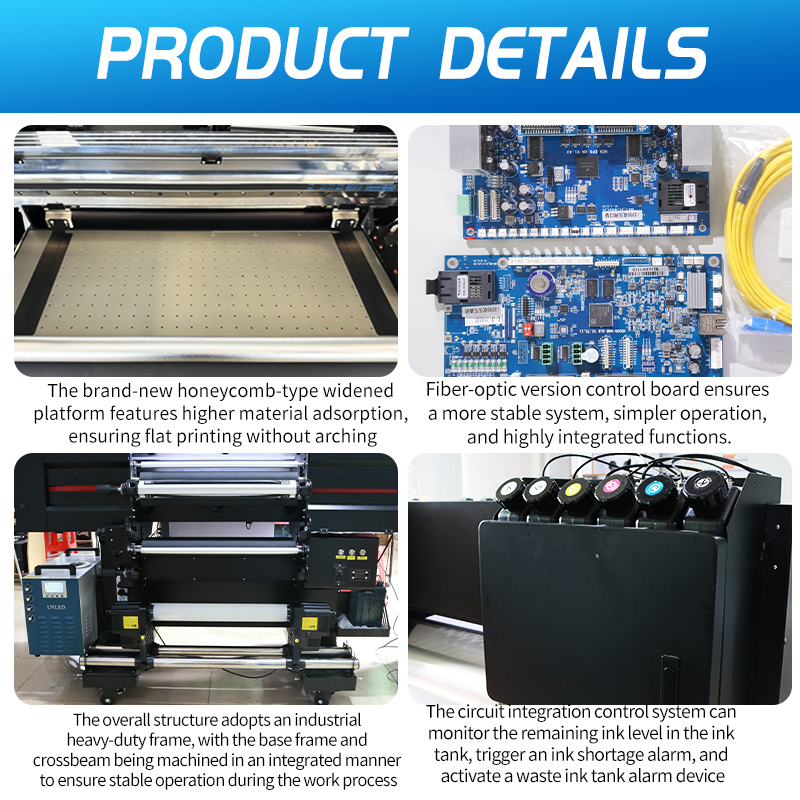 Taotech 6-Head UV DTF Printer: The Speed King at 30 m²/h – A Batch Production Powerhouse for Factories with 500+ Daily Orders