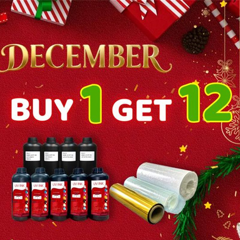 Unwrap the Future of Printing: A2 UV DTF Printer Christmas Sale!