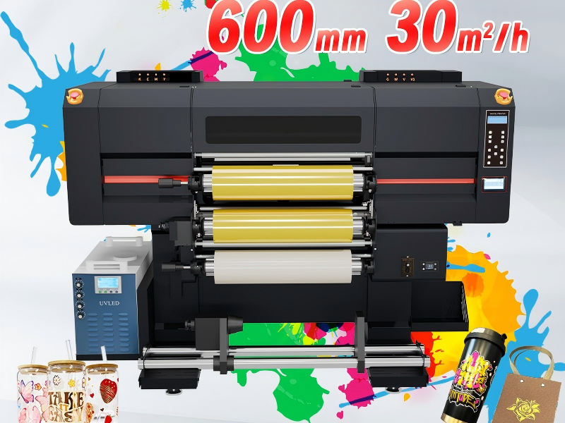 Taotech 6-Head UV DTF Printer: The Speed King at 30 m²/h – A Batch Production Powerhouse for Factories with 500+ Daily Orders