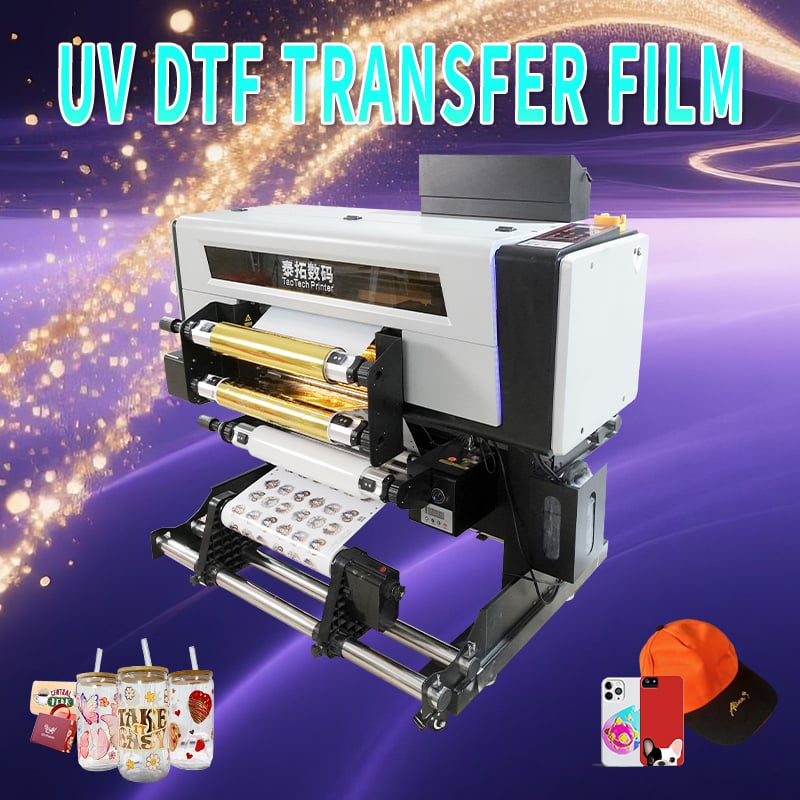 Applications du film de transfert UV DTF dans divers secteurs industriels