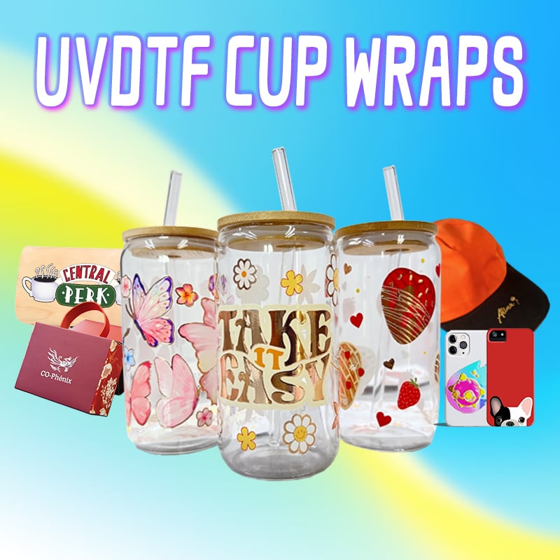 Installation Guidance for Optimal Use of UV DTF Cup Wraps