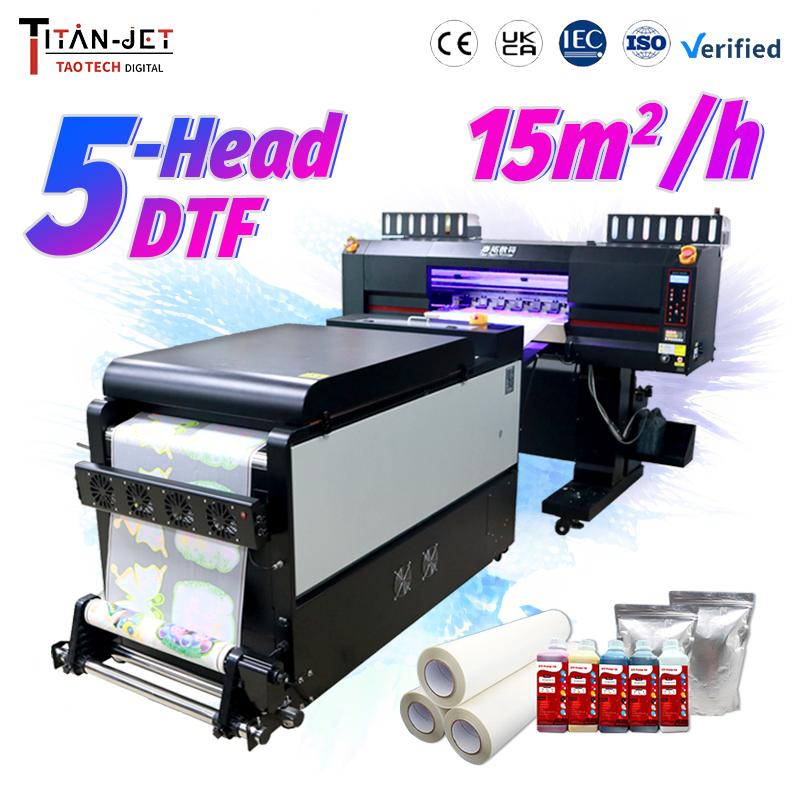 Printing Transformation: Embrace Digitalization with Taotech's 5-Head DTF Printer