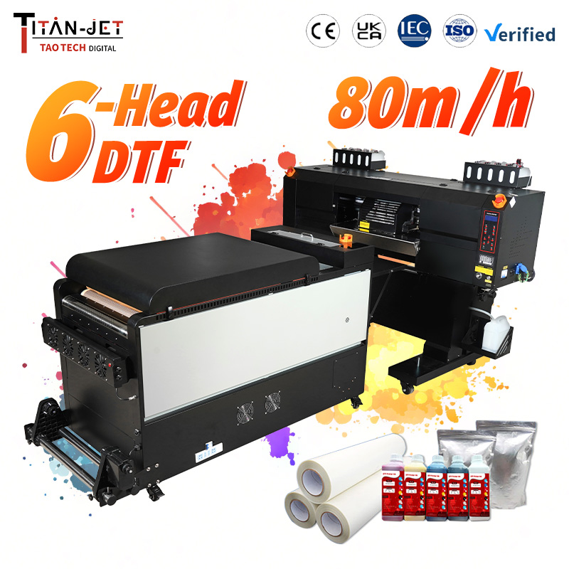 Unleash Creativity with the 6-Head DTF: Your Ultimate T-Shirt Personalization Powerhouse!