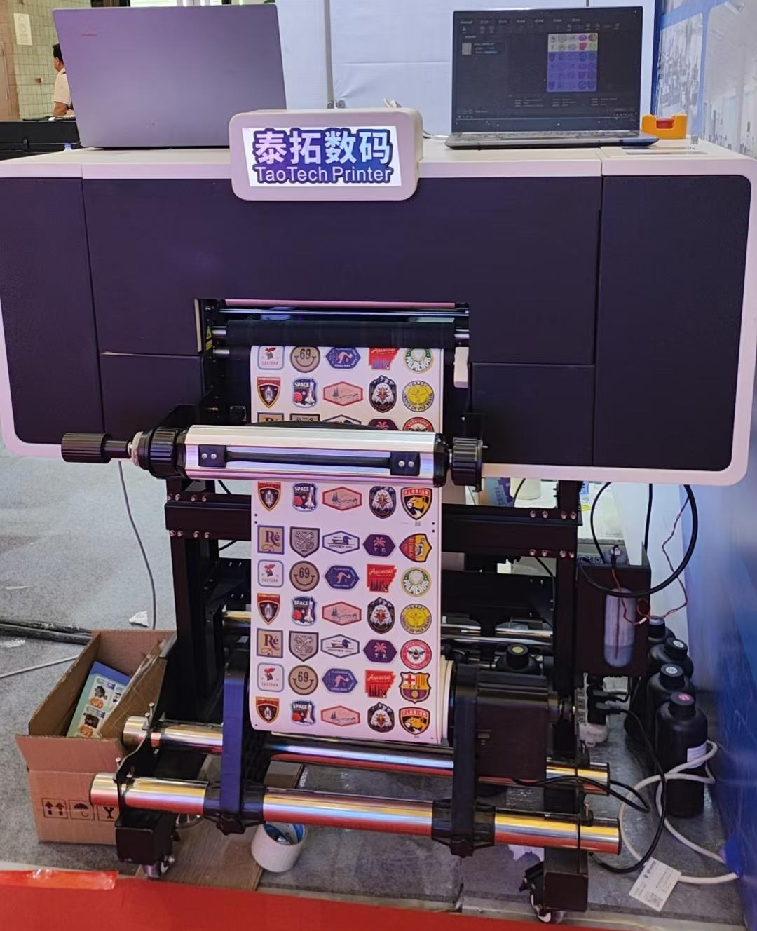 A2 thick label printer