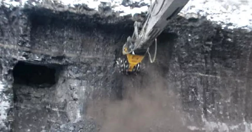 The Drum Cutter Makes the Mining of Open-pit Coal Mine So Simple