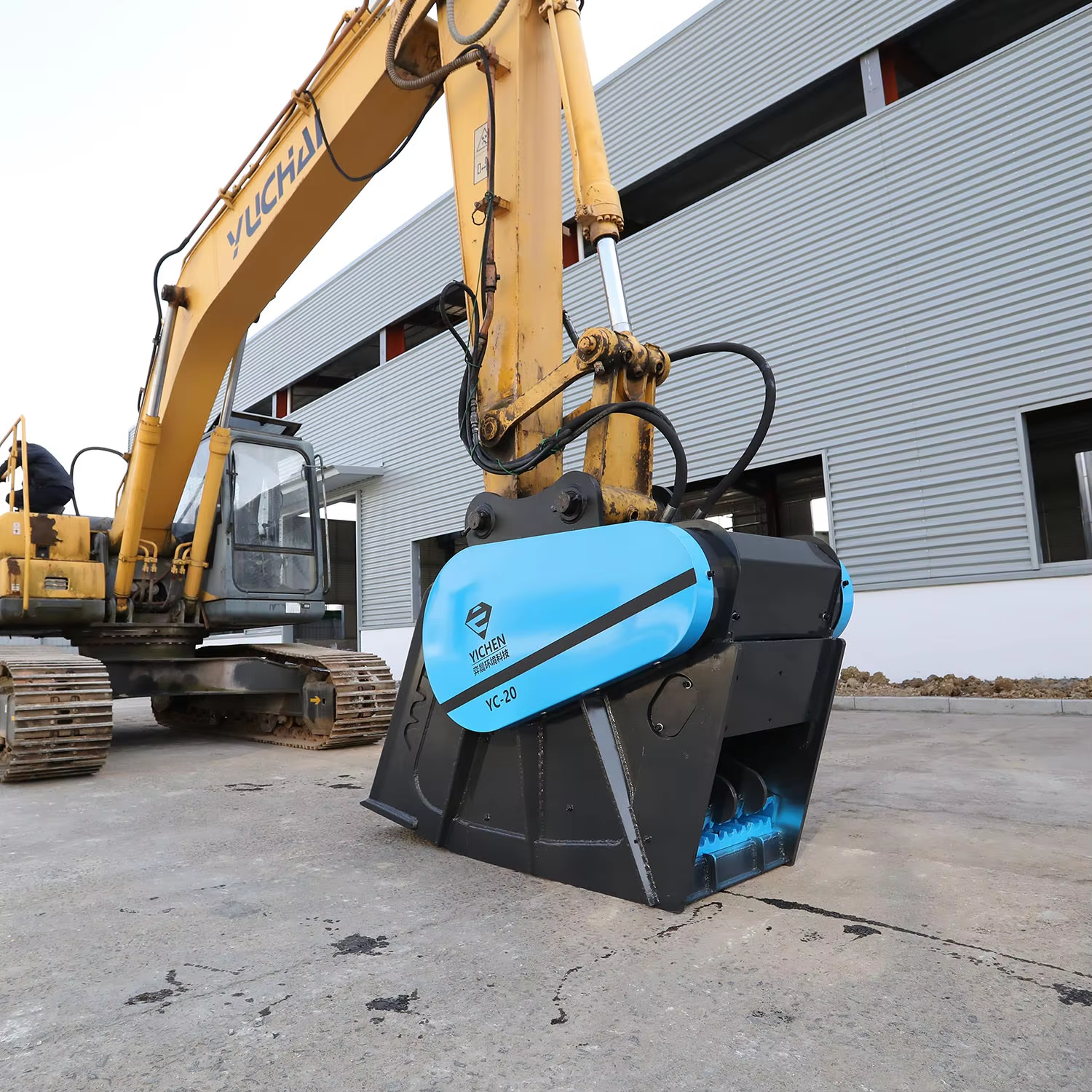 Excavator Crusher – Mobile Rock & Concrete Crushing Attachment​