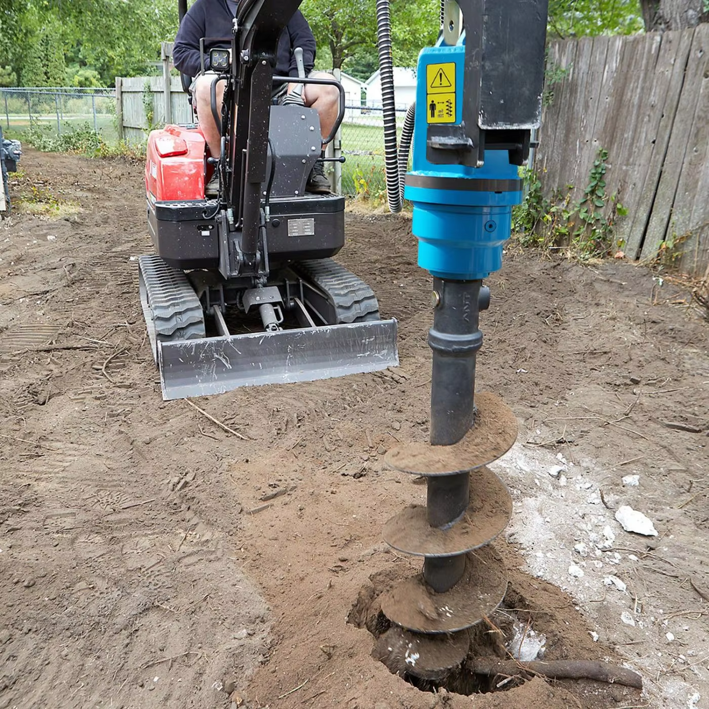Auger Drill for Excavator – Heavy-Duty Hydraulic Drilling Attachment for Construction & Utilities​