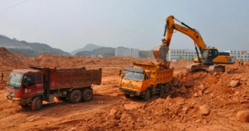 Application of Screening Bucket in Compost and Earthwork
