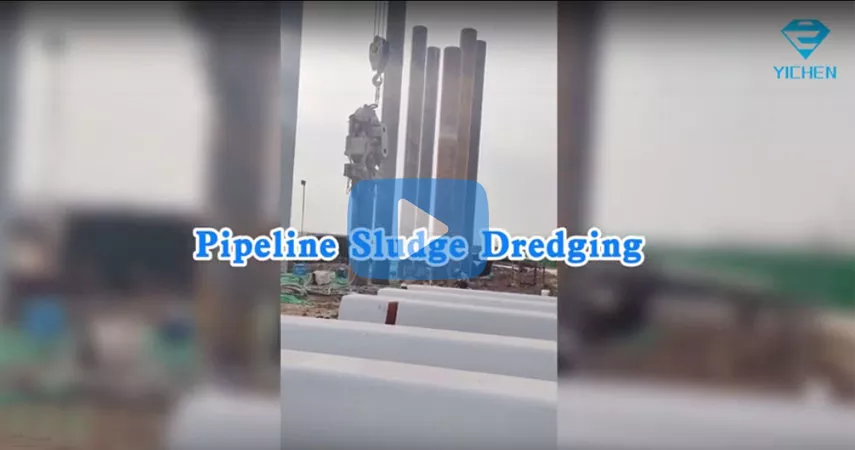 Pipeline Sludge Dredging by Auger