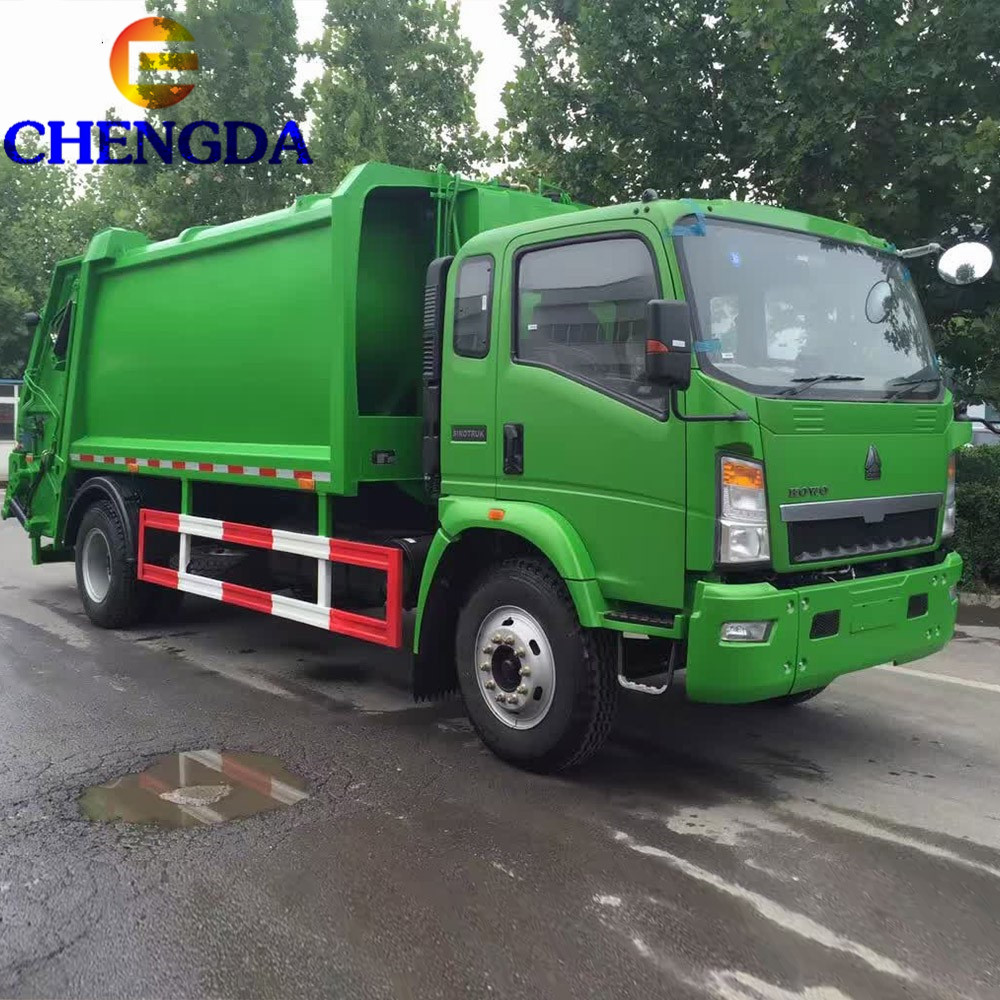 Howo 4x2 Garbage Truck