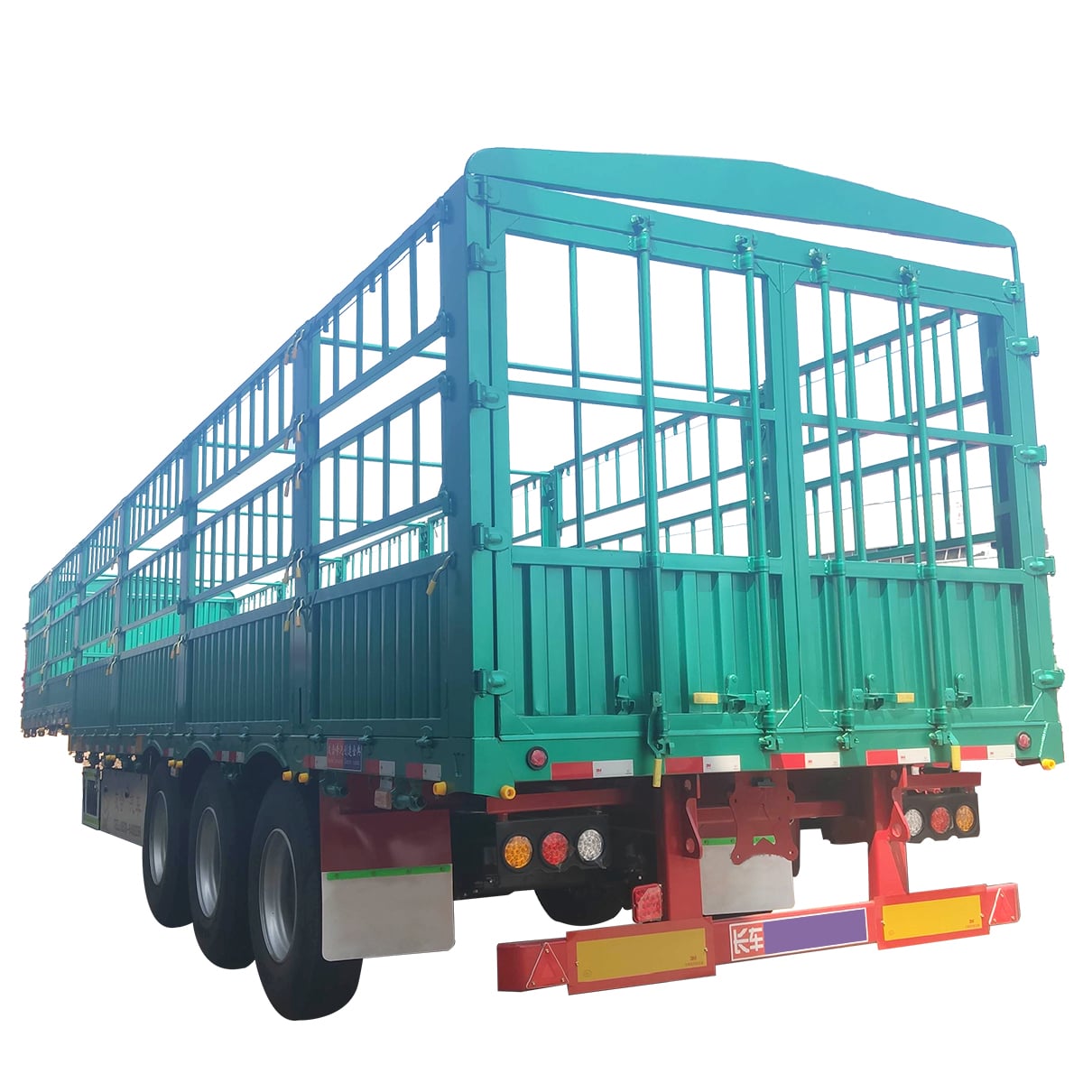 3 Axle Fence Trailer