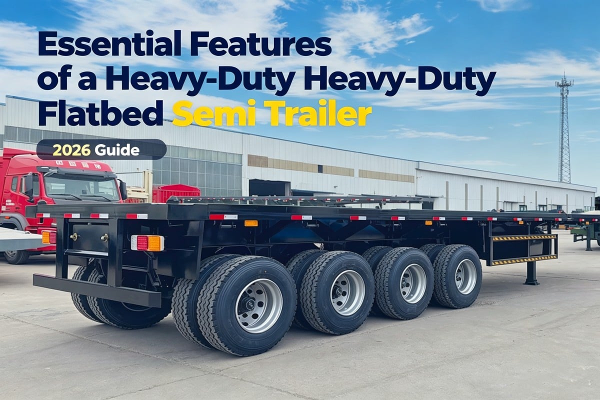 Essential Features of a Heavy-Duty Flatbed Semi Trailer (2026 Guide)